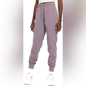 Nike air cargo sweatpants purple
